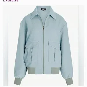 Express | Jackets & Coats | Express Womens Oversized Utility Jacket ...